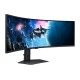 Монитор Samsung 49" Odyssey G9 G95C S49CG954EI Curved (VA 32:9 5120x1440x240Hz 1ms 450cd 2500:1 178/178 1,07B DP; HDMIx2 USB3.0x2 HAS Tilt Swiv VESA Black (существенное повреждение коробки)