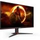 Монитор AOC 24G2SAE 23,8'', 1920x1080, VA, 165Hz, 80M:1, 350cd, 1ms, VGA, 2*HDMI, DP, Speakers, FreeSync, Flicker Free, 3Y, Black
