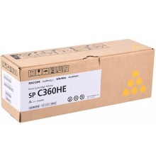 Принт-картридж желтый, тип SP C360HE (5K) Print Cartridge Yellow SP C360HE (5K)