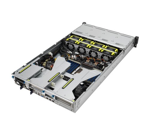Серверная платформа/ ASUS RS520A-E12-RS12U/1G/1.6kW/12NVMe/FAN/RH/OCP/GPU