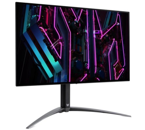 Монитор Acer Predator X27Ubmiipruzx 26,5" OLED 2560x1440 240 Hz1 000cd/m 20,01 /  0,03ms 2xHDMI + 1xDP + 1xType-C(90W) + Audio out + USB 3.2x2+USB-B +Speaker 5Wx2150 H.Adj Pivot