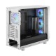 Корпус ПК без блока питания/ Case Fractal Design Meshify 2 RGB TG Clear Tint, Midi-Tower, 4x140mm RGB, 2xUSB-A 3.2 + 1xUSB 3.2 Type-C E-ATX, ATX, mATX, mITX White