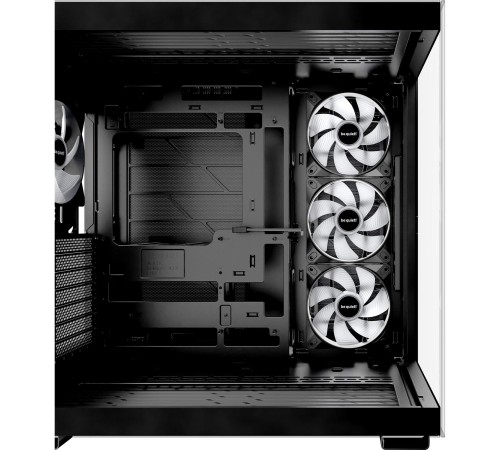 Корпус ПК без блока питания/ Case be quiet! LIGHT BASE 600 LX, Midi-Tower, TG, 4x120mm ARGB, 2xUSB-A 3.2, 1xUSB 3.2 Type-C, ATX, mATX, mITX Black