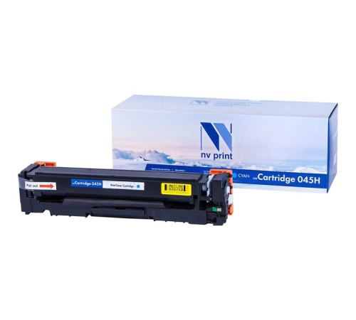 -/ Тонер-картридж NVP NV-045H Cyan для Canon i-Sensys LBP 611Cn/ 613Cdw/ MF 631Cn/ 633Cdw/ 635Cx (2200k)