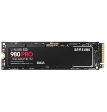 Твердотельный накопитель SSD M.2 (PCI-E NVMe) 500Gb Samsung 980 PRO (R6900/W5000MB/s) (MZ-V8P500BW) 1year
