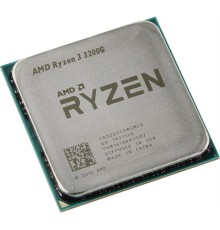 Процессор CPU AMD Ryzen 3 3200G, 4/4, 3.6-4.0GHz, 384KB/2MB/4MB, AM4, 65W, Radeon Vega 8, OEM, 1 year