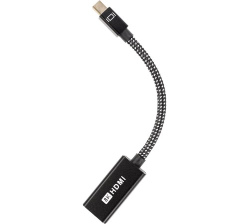Адаптер/ Адаптер miniDP-M --> HDMI-F 4K@120Hz, 8K@30Hz, оплетка, 0.15м Telecom (TA663) Адаптер/ Адаптер miniDP-M --> HDMI-F 4K@120Hz, 8K@30Hz, оплетка, 0.15м Telecom (TA663)