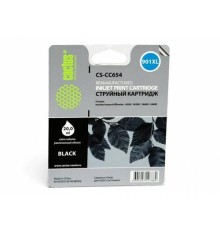 -/ Картридж струйный Cactus CS-CC654 №901 черный (18мл) для HP DJ 4500/J4580/J4660/J4680