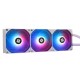 Водяное охлаждение для процессора/ Water Cooling System Thermalright Aqua Elite 360 White Argb V3 (360mm, White, ARGB/ Fans: 3x120mm, 66.17CFM, 25.6dBA, 1500RPM/ Pump height 53mm, 23dBA, 3300RPM, Rad thickness 27mm/ S: 1200, 1700, 1851, 2011, 2066, 115X,