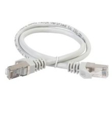 ITK Коммутационный шнур (патч-корд), кат.5Е FTP, LSZH, 0,5м, серый