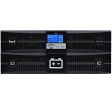 Батарейный кабинет для ИБП INVT HR1110XS с возможностью инсталляции в серверный шкаф в составе: комплект аккумуляторных перемычек и межполочных кабелей – 1 шт.,  автомат отсечки батарейного компелкта – 1 шт., батарея INVT 12V*9Ah – 16 шт./ Батарейный каби