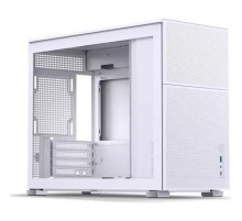 Корпус без блока питания/ Case JONSBO D31 MESH, Mini-Tower, TG, no fan, 1xUSB-A 3.2 + 1xUSB-C 3.2, mATX, mDTX, mITX White
