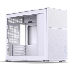 Корпус без блока питания/ Case JONSBO D31 MESH, Mini-Tower, TG, no fan, 1xUSB-A 3.2 + 1xUSB-C 3.2, mATX, mDTX, mITX White