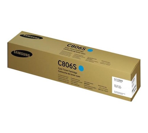 Тонер-картридж/ Samsung CLT-C806S Cyan Toner Cartridge Тонер-картридж/ Samsung CLT-C806S Cyan Toner Cartridge