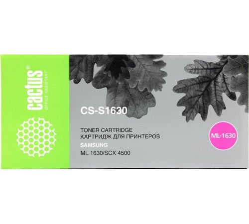 -/ Картридж лазерный Cactus CS-S1630 ML-D1630A черный (2000стр.) для Samsung ML1630/1630W/SCX4500