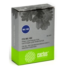 -/ Картридж матричный Cactus CS-ML182 черный для Oki ML-182/192/280/320/390