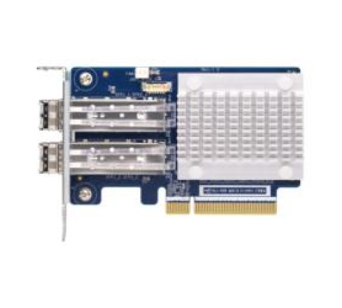 Сетевая карта/ QNAP QXP-32G2FC Dual-port Fiber Channel adapter, 2 x 32 Gb / s SFP +, PCIe Gen3 x8.  For QTS OS ONLY