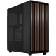 Корпус без блока питания/ Case Fractal Design North, Midi-Tower, 2x140mm, 2xUSB-A 3.2 + 1xUSB 3.2 Type-C ATX, mATX, mITX Wood panel, Charcoal Black