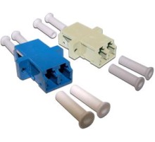 Адаптер Адаптер оптический LANMASTER LC, OM3 корпус SC, дуплексный