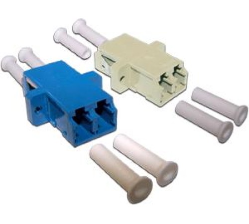 Адаптер Адаптер оптический LANMASTER LC, OM3 корпус SC, дуплексный