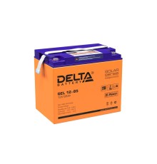 Батарея DELTA серия GEL, GEL 12-85, напряжение 12В, емкость 85Ач (разряд 10 часов),  макс. ток разряда (5 сек.) 750А, макс. ток заряда 17А, свинцово-кислотная типа AGM+GEL, клеммы под болт М6, ДxШxВ 260х168х219мм., вес 25.2кг., LCD, срок службы 10-12 лет.