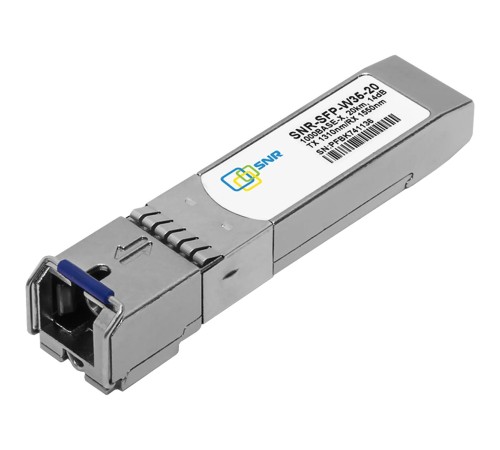 Модуль/ Модуль SFP WDM, дальность до 20км (14dB), 1310нм Модуль/ Модуль SFP WDM, дальность до 20км (14dB), 1310нм