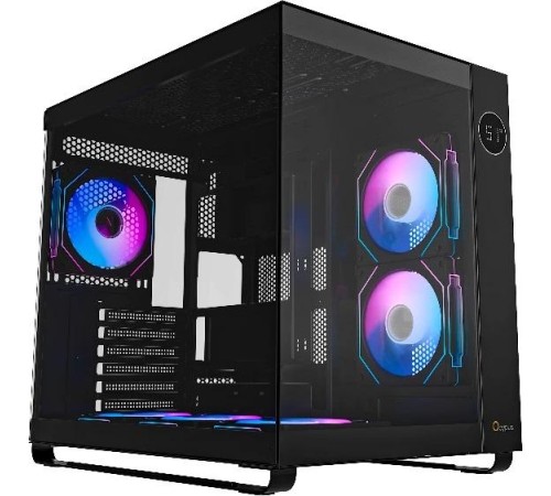 корпус Ocypus Iota C70 BK ARGB, ATX, Type-C(3.1)*1, USB3.0*2, BOTTOM 3x120mm ARGB, REAR 1x120mm ARGB, MB SIDE 2x120mm ARGB (незначительное повреждение коробки)