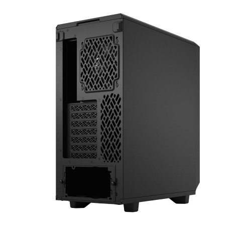 Корпус ПК без блока питания/ Case Fractal Design Meshify 2 Compact Solid, Midi-Tower, 2x140mm + 1x120mm, 2xUSB-A 3.2 + 1xUSB 3.2 Type-C ATX, mATX, mITX Black