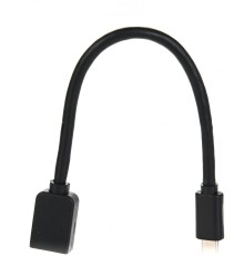 Кабель-адаптер/ Кабель-адаптер USB 3.1 Type-Cm --> USB 3.0 Af , OTG 1,5A , 5,0Gbps , 0,2m VCOM <CU409>