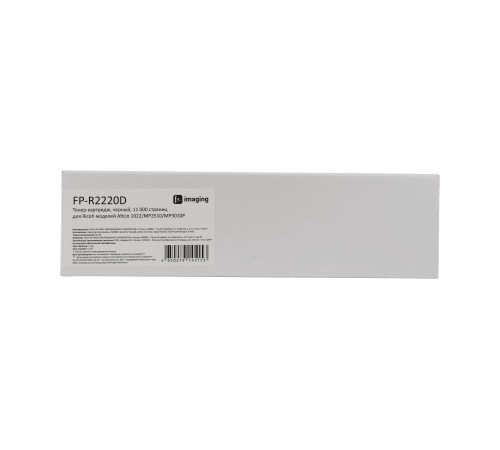 Тонер-картридж F+ imaging, черный, 11 000 страниц, для Ricoh моделей Aficio 1022/MP2510/MP3010P (аналог TYPE 2220D/842342), FP-R2220D