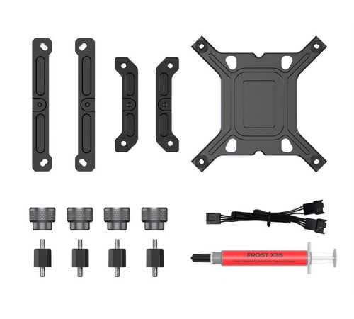 Кулер для процессора ID-COOLING FROZN A620 PRO SE LGA1700/1200/115X/AM5/AM4 (6шт/кор, TDP 260W, PWM, черный, 6 тепл.трубок + медная база, DUAL FAN 120mm) RET