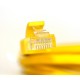 Greenconnect Патч-корд прямой 1.0m, UTP кат.5e, желтый, позолоченные контакты, 24 AWG, литой, GCR-LNC02-1.0m, ethernet high speed 1 Гбит/с, RJ45, T568B