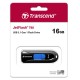 Флеш-накопитель/ Transcend 16GB JetFlash 790 (Black/blue)  USB 3.1