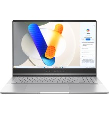 Ноутбук/ ASUS M5506NA-MA013 15.6"(2880x1620 OLED)/AMD Ryzen 5 7535HS(3.3Ghz)/16384Mb/1024PCISSDGb/noDVD/Int:AMD Radeon/Cam/BT/WiFi/75WHr/war 1y/1.5kg/Cool Silver/DOS + алюм корп