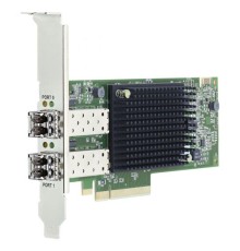 контроллер Broadcom Emulex LPe35002-M2 Gen 7 (32GFC), 2-port, 32Gb/s, PCIeGen4 x8, LC MMF 100m, LP + FH, transivers included