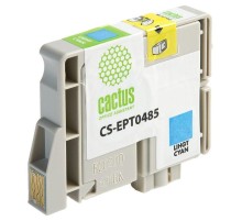 -/ Картридж струйный Cactus CS-EPT0485 светло-голубой (14.4мл) для Epson Stylus Photo R200/R220/R300/R3