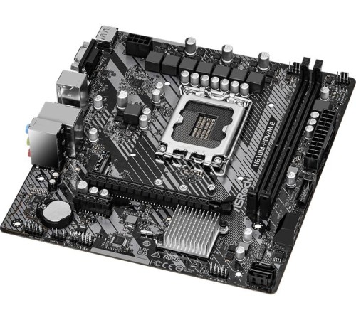Материнская плата ASROCK H610M-HDV/M.2 R2.0, LGA1700, H610, 2*DDR4, 4*SATA, 1*M.2, 2*USB 3.2, 4*USB 2.0, 1*PCIx16, 1*PCIx1, D-Sub+HDMI+DP, mATX