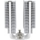 Кулер для процессора/ CPU Cooler Thermalright Peerless Assassin 120 White ARGB (4-pin PWM, 157mm, Ni/Cu, 6x6mm, ARGB, 2x120mm, 66.17CFM, 25.6dBA, 1550RPM, S: 1851, 1700, 1200, 115X, AM5, AM4, white)