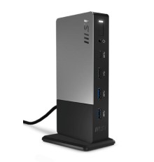 док-станция MSI USB-C Docking Station Gen 2 / 1xType-C(USB3.2Gen2/DP)/1xType-C USB3.2Gen2/2xType-A USB3.2Gen2/1xType-A USB2.0/1xHDMI2.1/1xDP/1xRJ45/1xComboJack/150W adapter