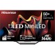 Телевизор ЖК 85'' Hisense/ 85", Ultra HD, Full Array LED, 120Гц, Smart TV (ОС VIDAA U7), Wi-Fi, DVB-T2/T/C/S2/S, HDR 10+, Dolby Vision, Dolby Atmos, Bluetooth, 2х10W+20W, CI+(1.4), 4хHDMI, 2хUSB, Works with Alexa, Alexa Built-in, GA, VIDAA Voice, Yan