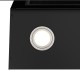 Вытяжка Franke/ Best, Вытяжка наклонная STERLING 60 BK, 60 см, 1400 м3/ч, сенсорное управление, LED освещение, 69 дБ, Угольный фильтр Ф-10 (опция), цвет черный