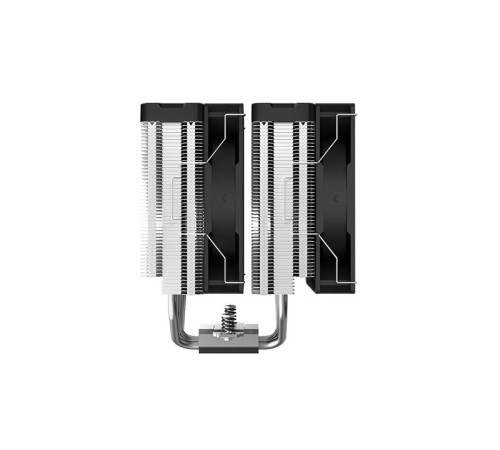 Кулер для процессора DEEPCOOL AG620 DIGITAL LGA1700/1200/115X/AM5/AM4 (8шт/кор, TDP 260W, PWM, DUAL Fan 120mm, 6 тепл. трубок, черный) RET