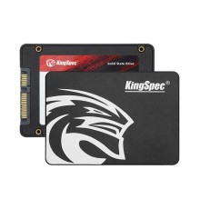 Твердотельный накопитель KingSpec SSD 128GB SATA III 2.5" R500/W500MB/s 3D TLC MTBF 1M 74400/70600 IOPS 87TBW