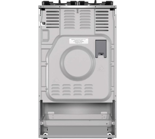 Плита GORENJE/ Комбинированная плита, Цвет: нержавеющая ст, Материал дверцы: Стеклянная дверца, Стандартный шарнир дверцы, Крышка: Металлическая крышка, Тип духовки: Мультифункциональная духовка, Газовая варочная панель, Автоматический электроподжиг вароч