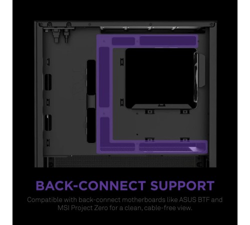 Корпус без блока питания/ Case NZXT H3 Flow (2025), Midi-Tower, TG, 1x120mm, 1xUSB-A 3.2 + 1xUSB-C 3.2, mATX, mITX Black