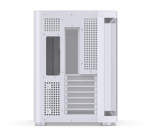 Корпус без блока питания/ Case JONSBO TK-2, Midi-Tower, TG, no fans, 1xUSB-A 3.2 + 1xUSB-C 3.2, ATX, mATX, mITX White