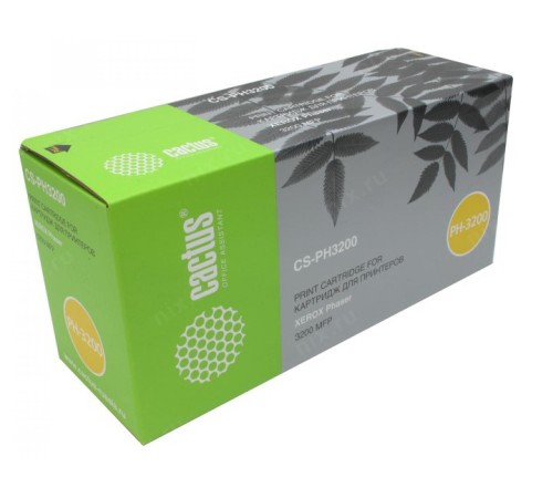 -/ Картридж лазерный Cactus CS-PH3200 113R00730 черный (3000стр.) для Xerox Phaser 3200/3200mfp/3200mfp