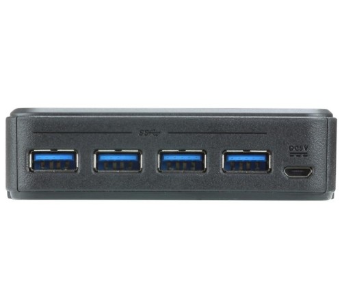 USB переключатель ATEN 2 x 4 USB 3.2 Gen1 Peripheral Sharing Switch USB переключатель ATEN 2 x 4 USB 3.2 Gen1 Peripheral Sharing Switch