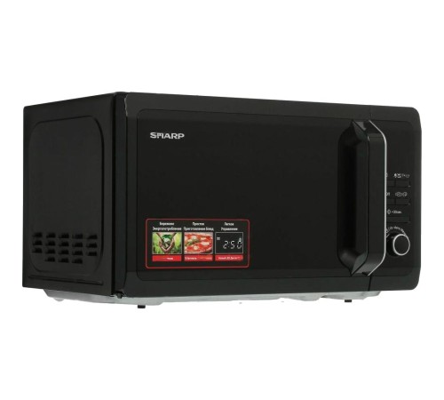 Микроволновая печь Sharp/ 20 л, 800 Вт, эмаль, черный Микроволновая печь Sharp/ 20 л, 800 Вт, эмаль, черный
