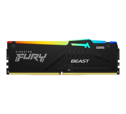 Оперативная память Kingston 32GB 6000MT/s DDR5 CL30 DIMM FURY Beast RGB XMP